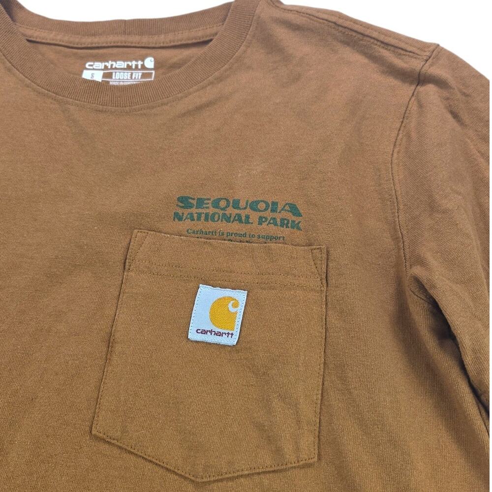 Carhartt | Sequoia National Park Loose Fit T-Shirt | Size S (4/6) - Picture 4 of 6